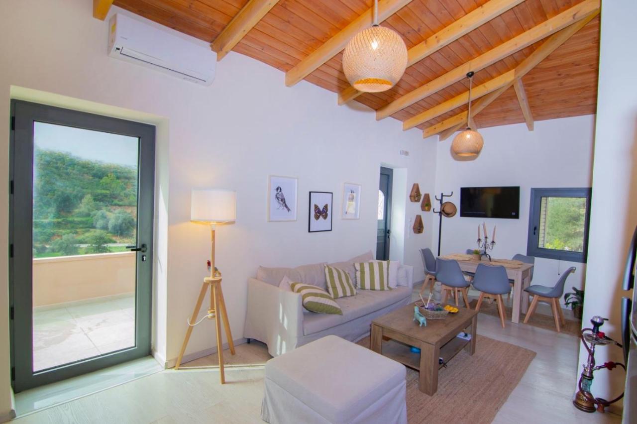 Ampelos Cretan Villa - Private Pool & Heated Ozone Jacuzzi Yerolakkos Экстерьер фото